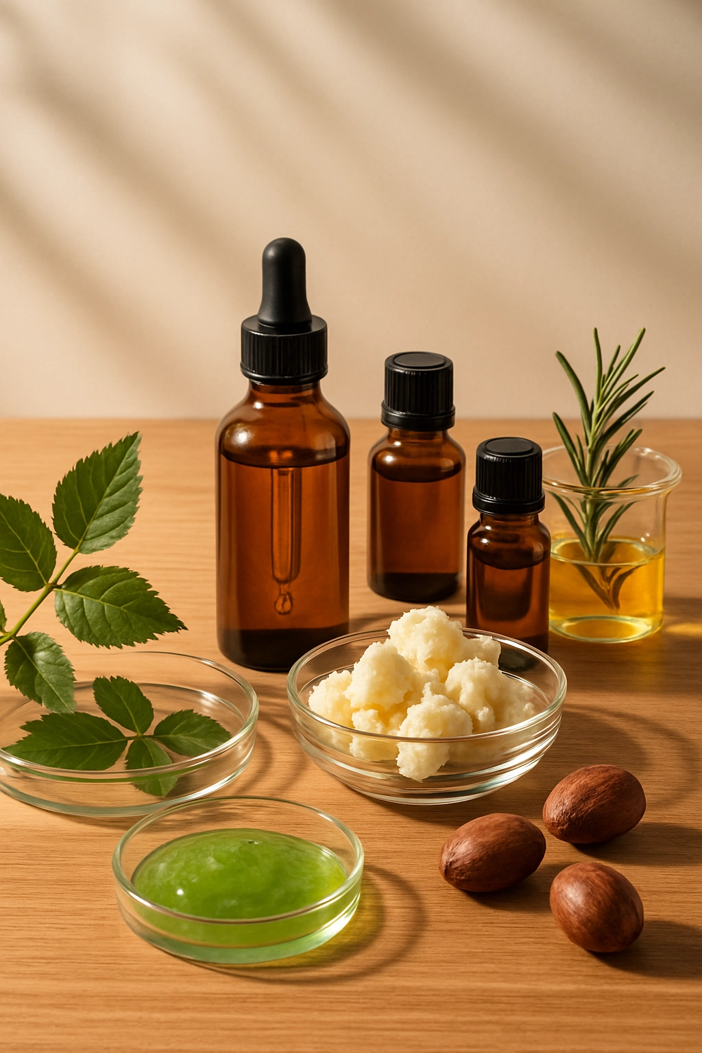 Curated ingredients for clean beauty formulation