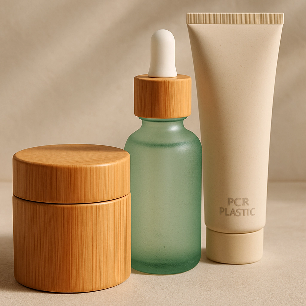 Sustainable packaging options on display