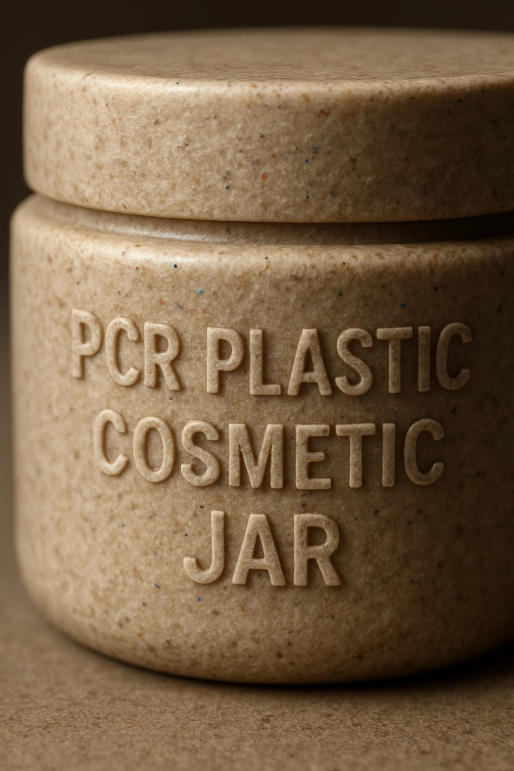 Close-up of sustainable packaging components